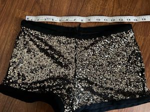 MANGO SEQUIN PARTYWEAR SHORTS