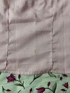Pink Striped Top