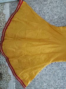 Embroidered Yellow Dress