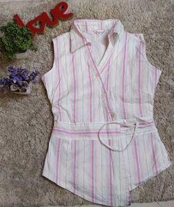 Striped Sleeveless Top