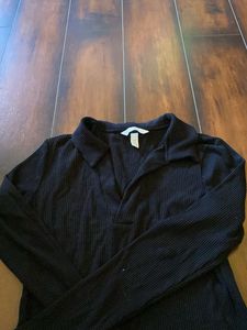 Ribbed Long Sleeve Top