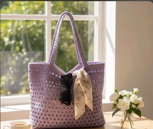 Crochet Tote Bag