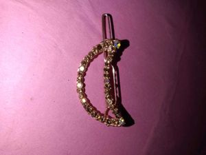 Pearl Drop Earrings and beautiful moon clip