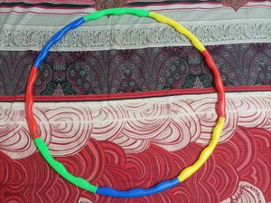 Hula Hoop Ring With 8 Inter-locking Pieces