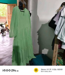 Light Green Midi Dress