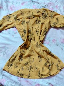Floral Print Mini Dress