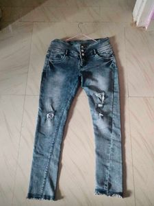Ripped Denim Jeans