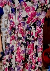 Floral Print Dress 50% Off