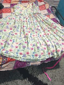 Women Slit Cut Frock Kurti