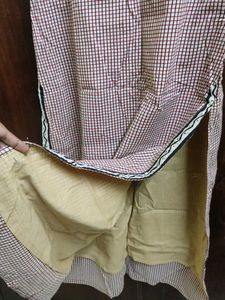 Handblock Printed Sleeveless Kurta