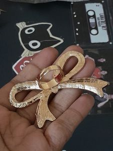 Rosegold Bow Ring.