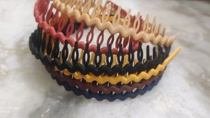 6 Pcs Zig ZagHairband Set For Girls