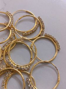 Combo pack of 12 pairs Hoop Earrings at wholesale