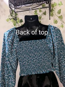 SHEIN RUCHED CROP TOP