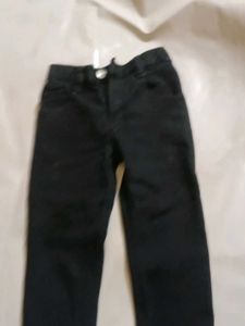 Black Denim Pants