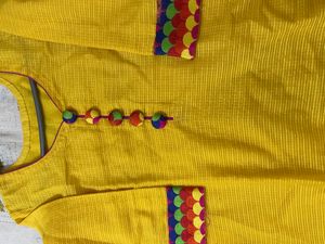 Yellow Kurti