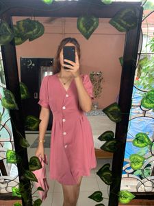 Mini Pink Dress