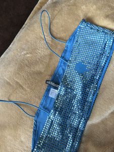Blue Sparkly Top