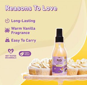 Plum Combo Vanilla Mist &amp; Bodywash New
