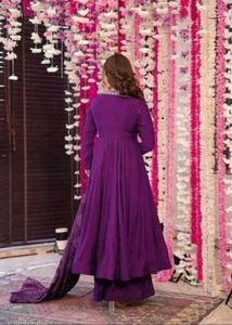 Elegant Purple Kurta Set