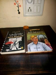 Wimpy Kid Dairy And The Time Machine.