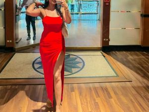 Side Slit Maxi Dress