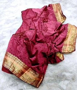 Mauve color Silk Blouse