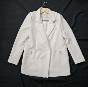 Premium Classic White Coat ✨
