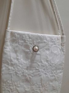 Elegant White Handbag