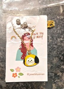 Cute Chimmy Necklace With Small Tops