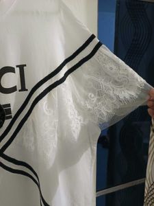 Stylish White GUCCI Tee