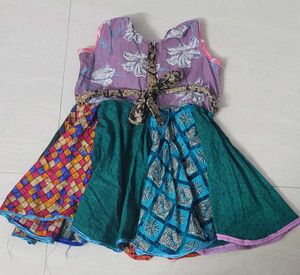 Patchwork Mini Dress