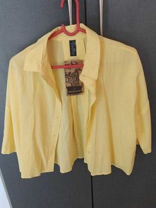 Yellow Boxy Shirt