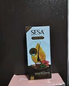 Sesa+  Ayurvedic Oil      It Helps In Build Healthy &Strong Roots.     Reduced Hair Fall.      Enhanced Hair Growth.                New With Tag.                 Comb Applicator Included In This Pack
