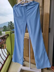 Zara Textured Straight Pant