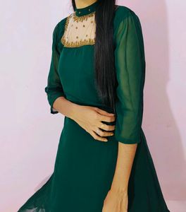Elegant Green Dress