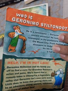 Cavemice: Help, I&#39;m in Hot Lava! Geronimo Stilton