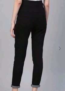 Black Slim Fit High-Rise Stretchable Jeans