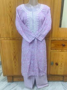 Beautiful Cotton Kurta Set