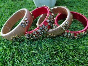 Beautiful Handmade Kundan Bangles