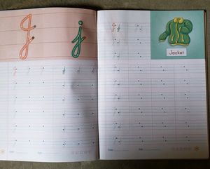 Cursive Capital And Small Letters