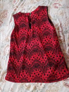 Red Polka Dot Tunic