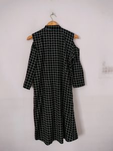 Black Checked Dresses