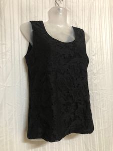 Pier Mode Black Sleeveless Top