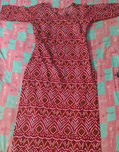 Pair Of Two Printed Women&#39;s Kurtis
