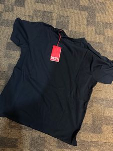 Diesel Black Graphic Tee