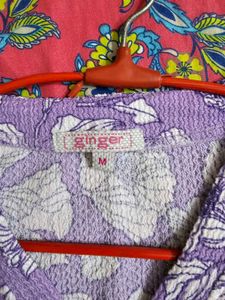 Floral Lavender Dress medium size