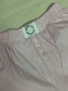 Striped Lounge Shorts