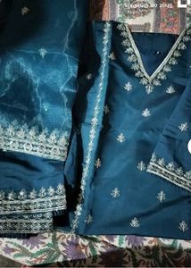 New Organza Kurta Set