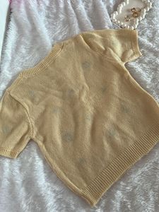 Floral Embroidered Knit Top